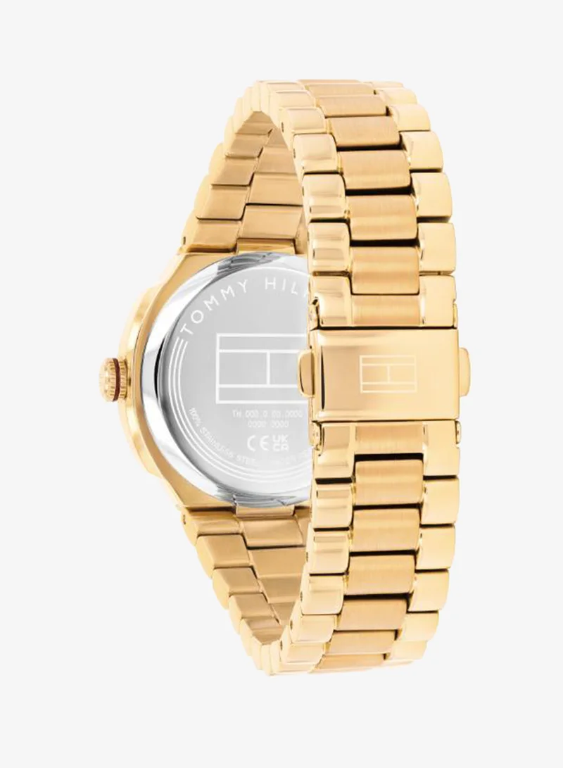 Tommy Hilfiger  Ionic Plated Thin Gold Steel Quartz Basic Watch for Women | Best Price UAE