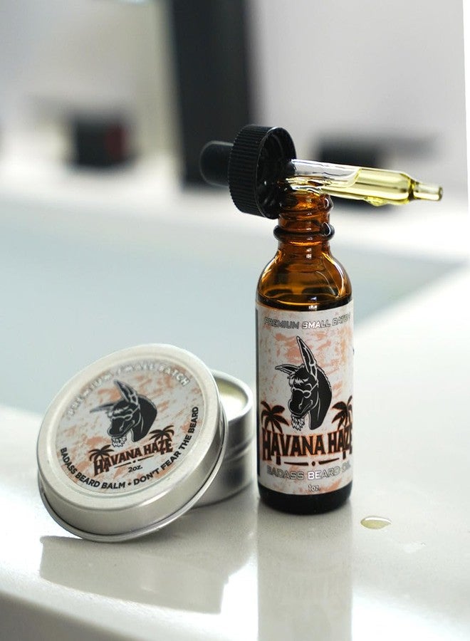 Badass Beard Care Beard Balm - The Havana Haze, 2 Ounce - All Natural Ingredients, Keeps Beard and Mustache Full, Soft and Healthy, Reduce Itchy and Flaky Skin, Promote Healthy Growth - Image 4