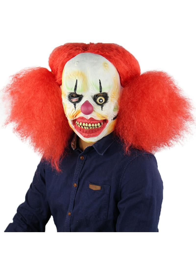 Y&D Clown Party Mask Funny Mask Terror Mask Latex Mask  - Image 1