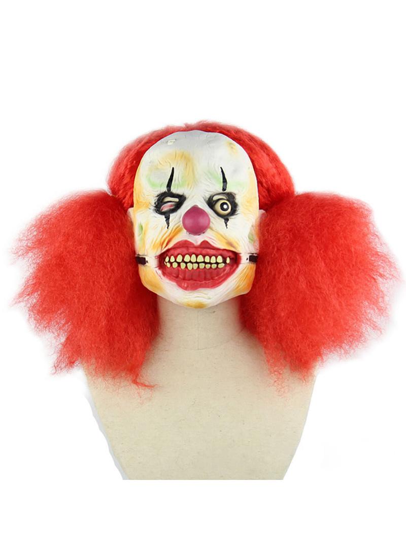 Y&D Clown Party Mask Funny Mask Terror Mask Latex Mask  - Image 4