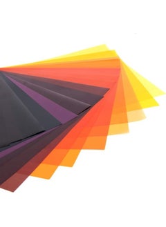 Selens 20pcs Color Gel Filter for Lighting Effect, 10x10 Inches Photography Color Correction Kit for Photo Video Studio, 20 Assorted Colors, Lighting Filters Transparent Color Sheet Filter Sheet Gels  - Image 4