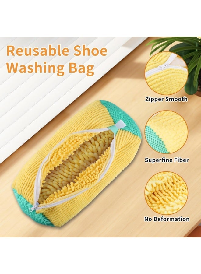 Shoe, Boot, and Sneaker Washing Bag - Washing Machine Bag - Reusable and Hangable Shoe Washing Bag for Washer and Dryer, Washing Machine Shoe Bag for All Types and Sizes of Shoes Multiple Colors - Image 3