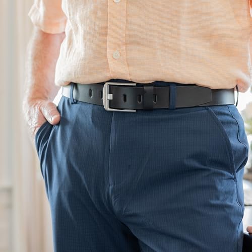 Nickel Smart Black Wide Pin Belt II - 42" - Image 2