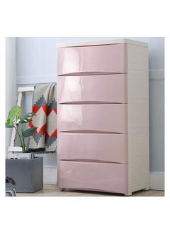 Cool Baby COOLBABY Plastic Cabinet 6 Drawers Storage Dresser ( Pink )  - Image 3