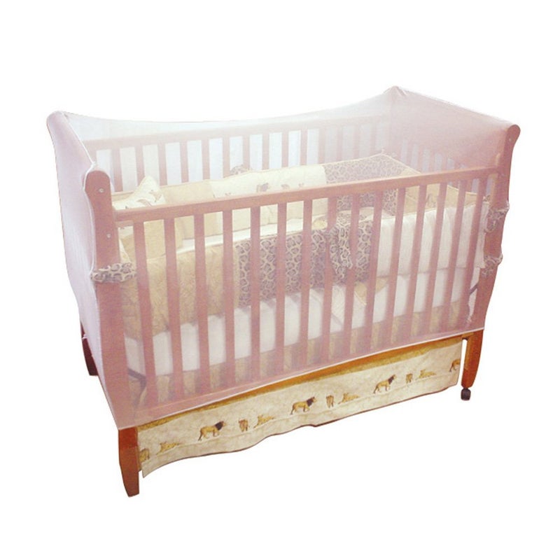 Jeep Crib Universal Size Crib Mosquito Net, White - Image 1