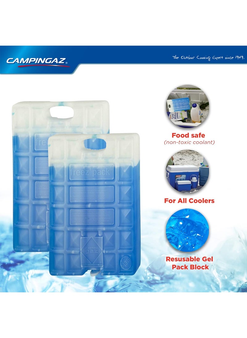 CAMPINGAZ Campingaz Freez'Pack M 30 Non-Toxic Liquid Ice Substitute for Ice Box - Blue (Pack of 10)  - Image 4