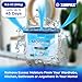 ZARPAX Moisture Absorber Fresh Cotton 105 oz300g Removes Moisture Damp Humidity Odor Absorber With Fresh Cotton Fragrance Moisture Trap for Bathroom Closet Kitchen Set of 6 - Image 4
