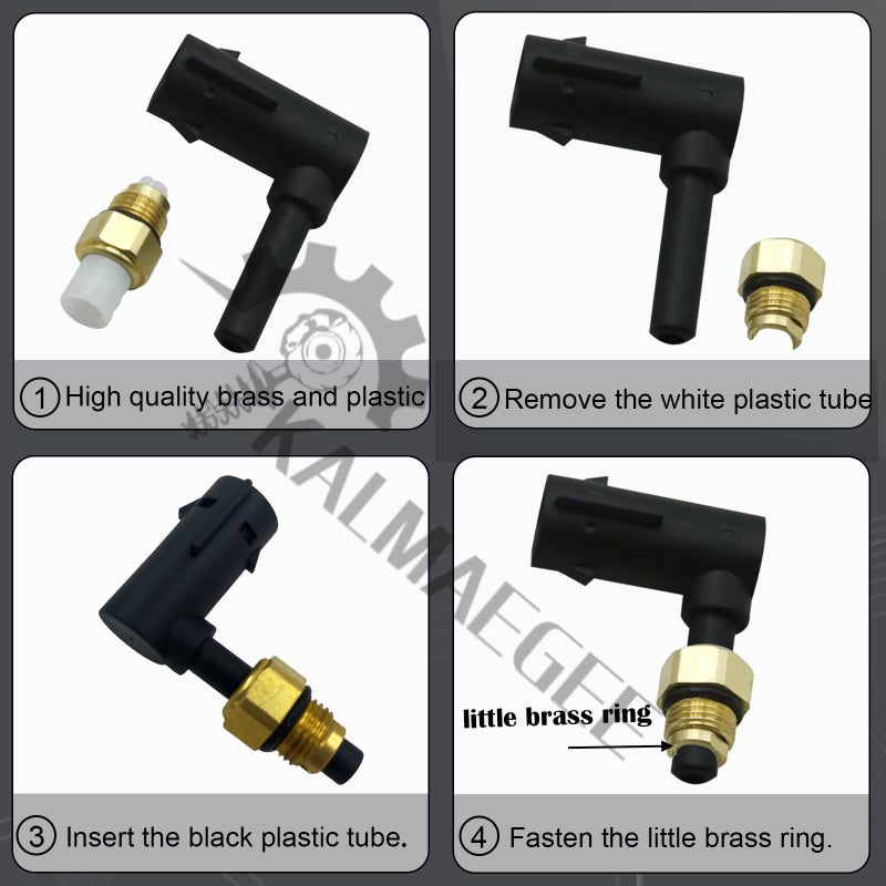 Kalmaegee 2PCS Suspension Elbow Air Strut Repair Kit for Grand Cherokee 2011-2020 - Image 2