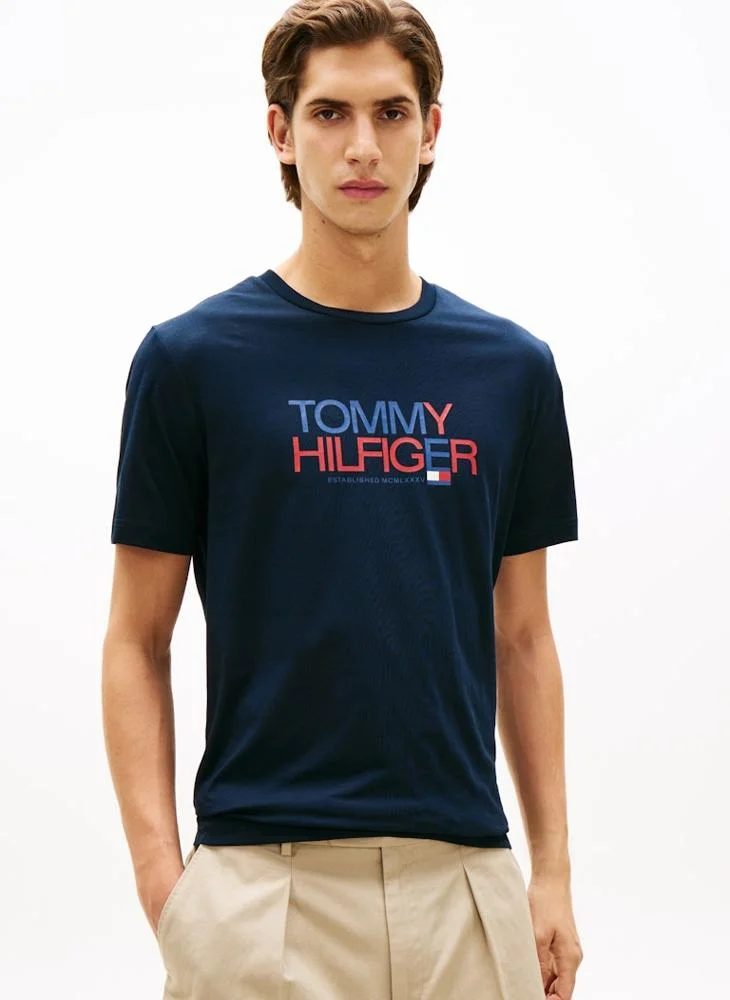 Logo Graphic Crew Neck T-Shirt