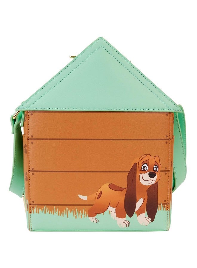 Loungefly I Heart Disney Dogs Dog House Triple Lenticular Figural Crossbody Bag - Image 5