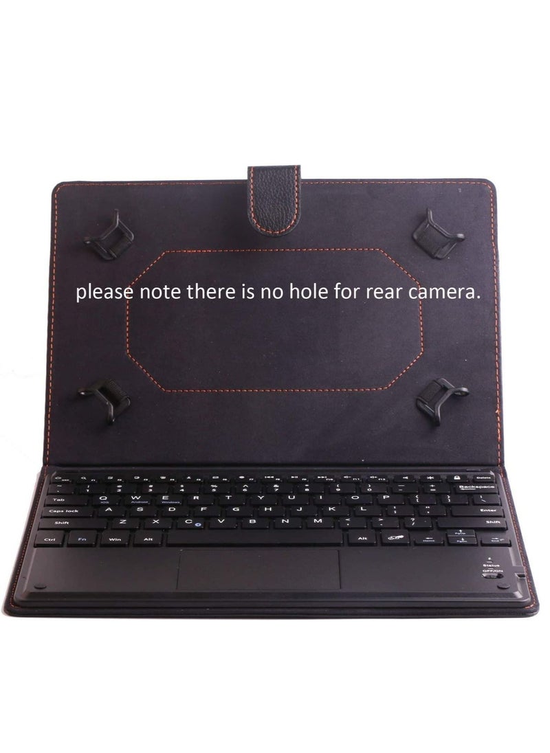 Generic - Keyboard Case for Lenovo Tab P11 Lenovo Pad Plus 11-inch Universal 10 Inch to 11 Inch Tablet Keyboard Folio Case Bluetooth Keyboard - Image 1