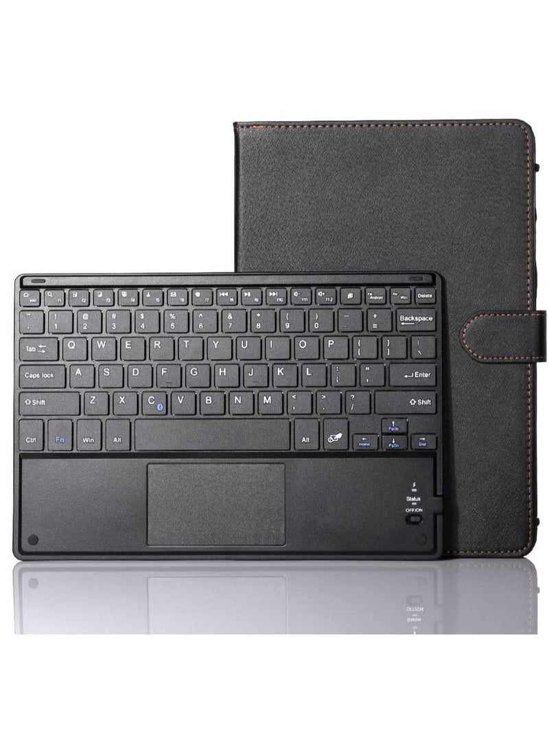Generic - Keyboard Case for Lenovo Tab P11 Lenovo Pad Plus 11-inch Universal 10 Inch to 11 Inch Tablet Keyboard Folio Case Bluetooth Keyboard - Image 1