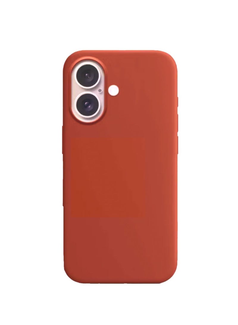 Liquid Silicone Case for iP 16 – Soft Touch, Shockproof, Anti-Scratch Protective Phone Cover with Microfiber Lining – Full-Body Protection - Image 1