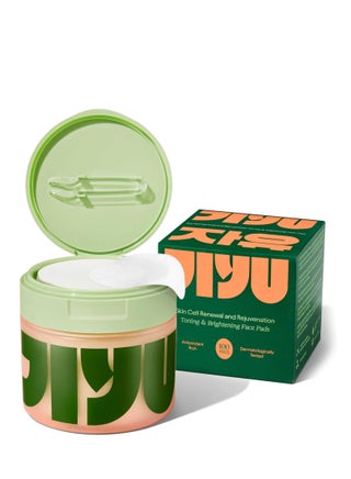 Jiyu Korean Skincare Anti-Aging, Dark Spot & Wrinkle Minimizing Toner Pads - Hydrating with Snail Mucin, Centella Asiatica, Niacinamide, Peptides - for Acne Marks & Hyperpigmentation - 100 Count - pzsku/Z0B741158A45DFBC780E1Z/45/1744183451/e36ddb96-3518-4e46-9394-e850b3a8de11