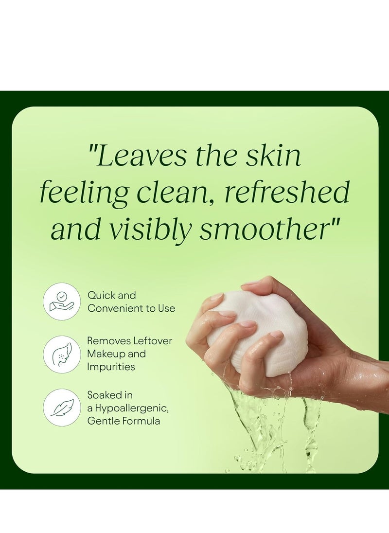 Jiyu - Jiyu Korean Skincare Anti-Aging, Dark Spot & Wrinkle Minimizing Toner Pads - Hydrating with Snail Mucin, Centella Asiatica, Niacinamide, Peptides - for Acne Marks & Hyperpigmentation - 100 Count - Image 1