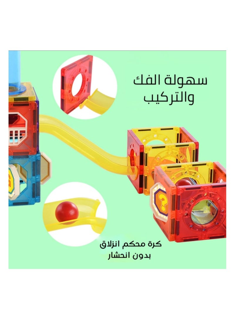 العاب المغناطيس انابيب والتتبع البصري 49 قطعة - Image 3