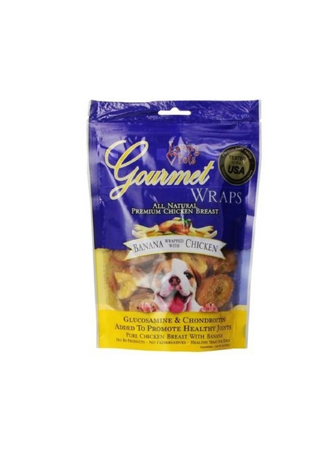 Loving Pets Loving Pets Gourmet Banana & Chicken Wraps 