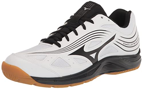 Mizuno womens Cyclone Speed 3 Volleyball Shoe WhiteBlack 95 US