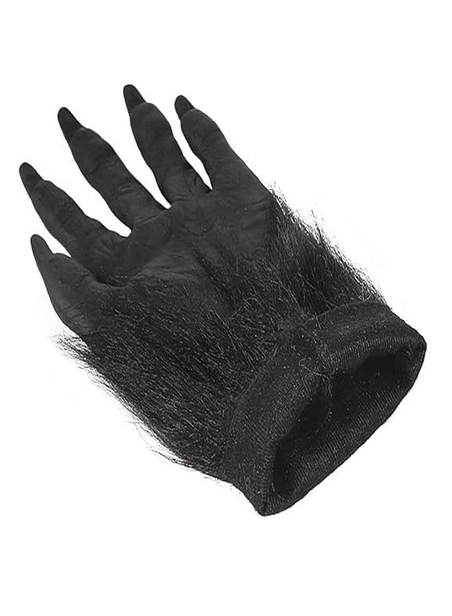 Ylucky Werewolf Hands Costume Gloves Hairy Wolf Claw Cat Paws Gothic Skeleton Gloves Halloween Cosplay Prop Accessories - Image 4