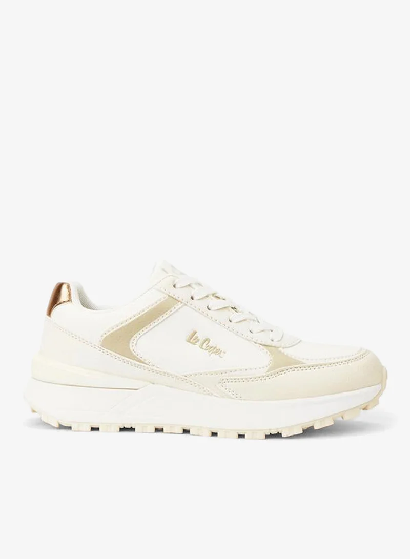 Lee Cooper Women's Panelled Lace-Up Sneakers