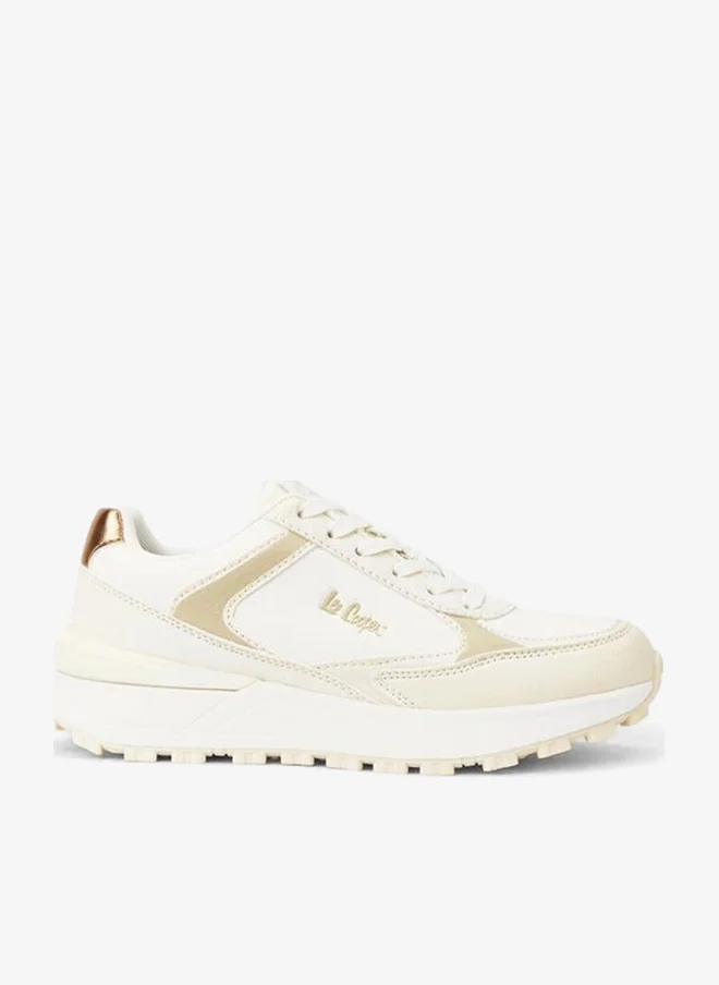 Lee Cooper Women's Panelled Lace-Up Sneakers