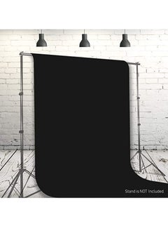 PADOM Padom 10X20 ft(3X6M) Black Photography Backdrop Solid Color Background,Photo Studio,Collapsible High Density Screen for Video Photography and Television, Non-Gloss Reflective Fabrication  - Image 2