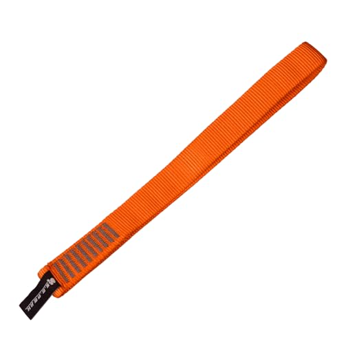 S.E.PEAK SEPEAK 25mm Nylon Tubular Webbing 1-Inch, 29KN/6520 lbs, Sturdy Sewn Strap for Arborist,Climbing,Positioning,Rigging, Ziplining, Anchoring,Hanging,1pc,12inch,Orange - Image 1