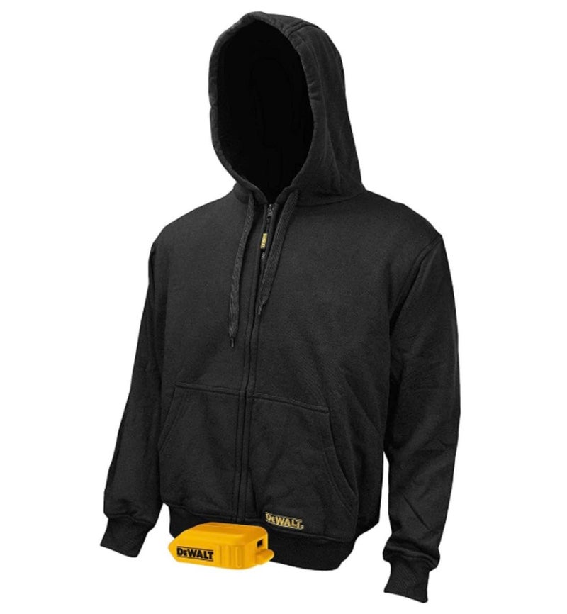 DEWALT DCHJ067BXL 20V12V MAX Bare Hooded Heated Jacket Black XLarge