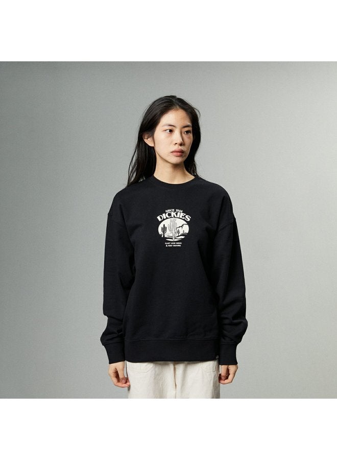 Dickies Everyday Graphic Print Casual Crewneck French Terry American Sweatshirt For Men And Women - Image 3