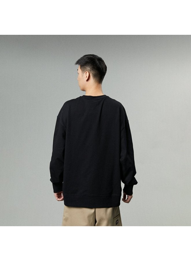 Dickies Everyday Graphic Print Casual Crewneck French Terry American Sweatshirt For Men And Women - Image 4