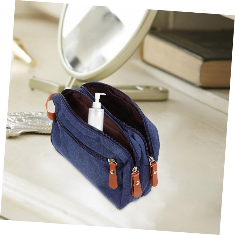 Large Travel Toiletries Bag For Men High Capacity Portable Wash Organizer For Cosmetics Storage - Image 3