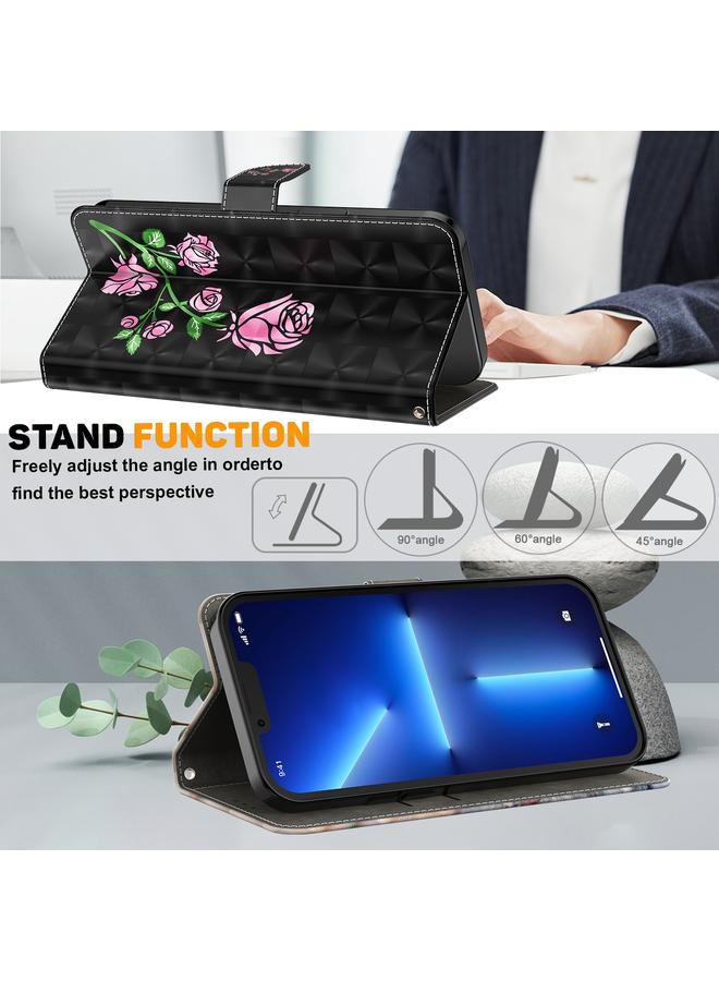 اس-توب جراب لهاتف Samsung Galaxy S24+ 5G، جراب جلدي ثلاثي الأبعاد مطلي - Image 5