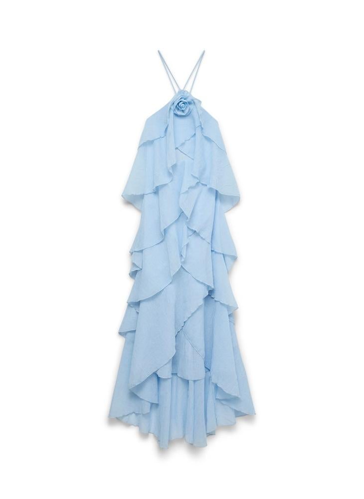 VERO MODA Vmdelilah Halterneck Ruffle Dress - Image 5