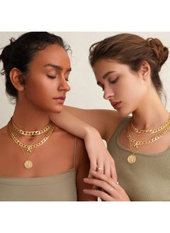 Gold Layered Necklaces For Women Trendy Balloon Initial Pendant Necklace Dainty Chunky Chain Choker Necklaces Jewelry Birthday Gifts (K, Gold) - pzsku/Z0B74C3861EB28F622F7BZ/45/_/1735816829/9a1279e6-dd4b-47f6-b979-6003674751b7