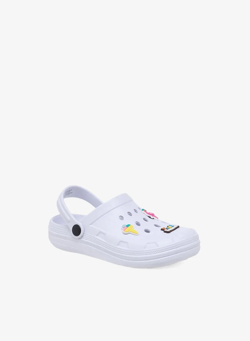 فلورا بيلا من شو إكسبرس كلوجات بناتي بزخرفة فلامنجو مع حزام خلفي