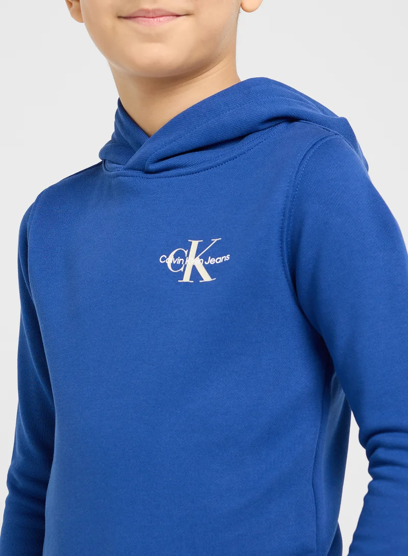 كالفن كلاين جينز Kids Monogram Hoodie