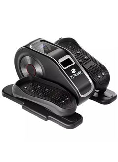 Zoom Plus Elliptical Machine, Electric Seated Pedal Exerciser, Mini Ellipse Leg Exerciser with Remoter, 12 Level Speeds, Forward & Reverse Direction, Manual & Auto Mode for Home Office