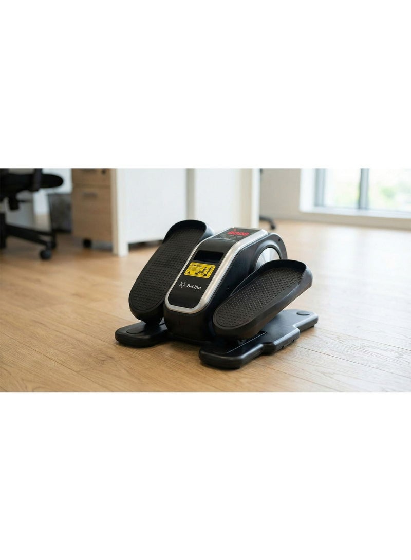Bline Elliptical Machine, Electric Seated Pedal Exerciser, Mini Ellipse Leg Exerciser with Remoter, 12 Level Speeds, Forward & Reverse Direction, Manual & Auto Mode for Home Office - Image 1
