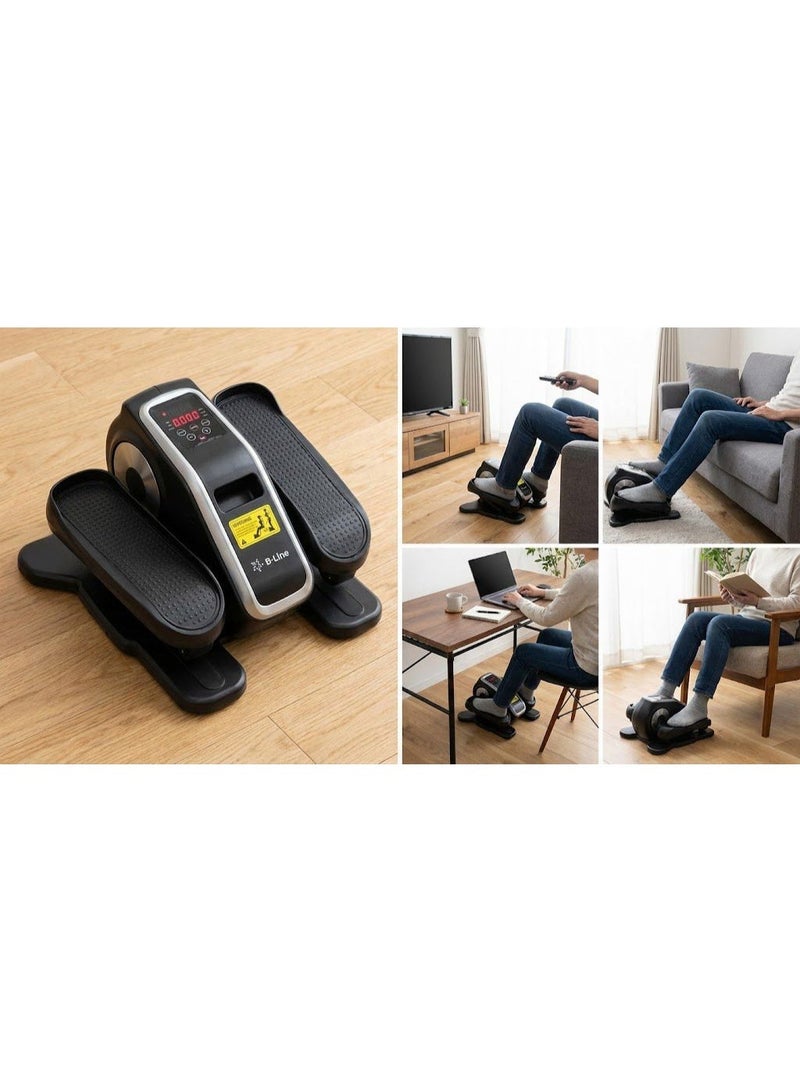 Bline Elliptical Machine, Electric Seated Pedal Exerciser, Mini Ellipse Leg Exerciser with Remoter, 12 Level Speeds, Forward & Reverse Direction, Manual & Auto Mode for Home Office - Image 2