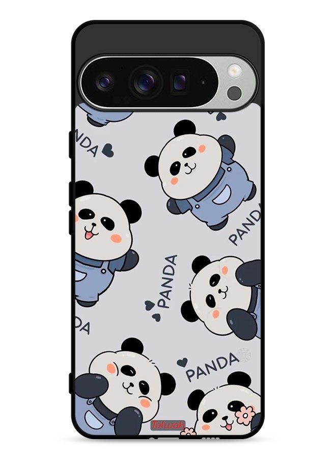 Tolwak Google Pixel 9 Pro XL Protective Case Cover Pattern Of Pandas - Image 1