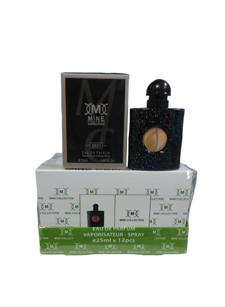 ميني كوليكشن عطر ماين بلاك أوبيوم 12قطعة 25 مل - Image 1