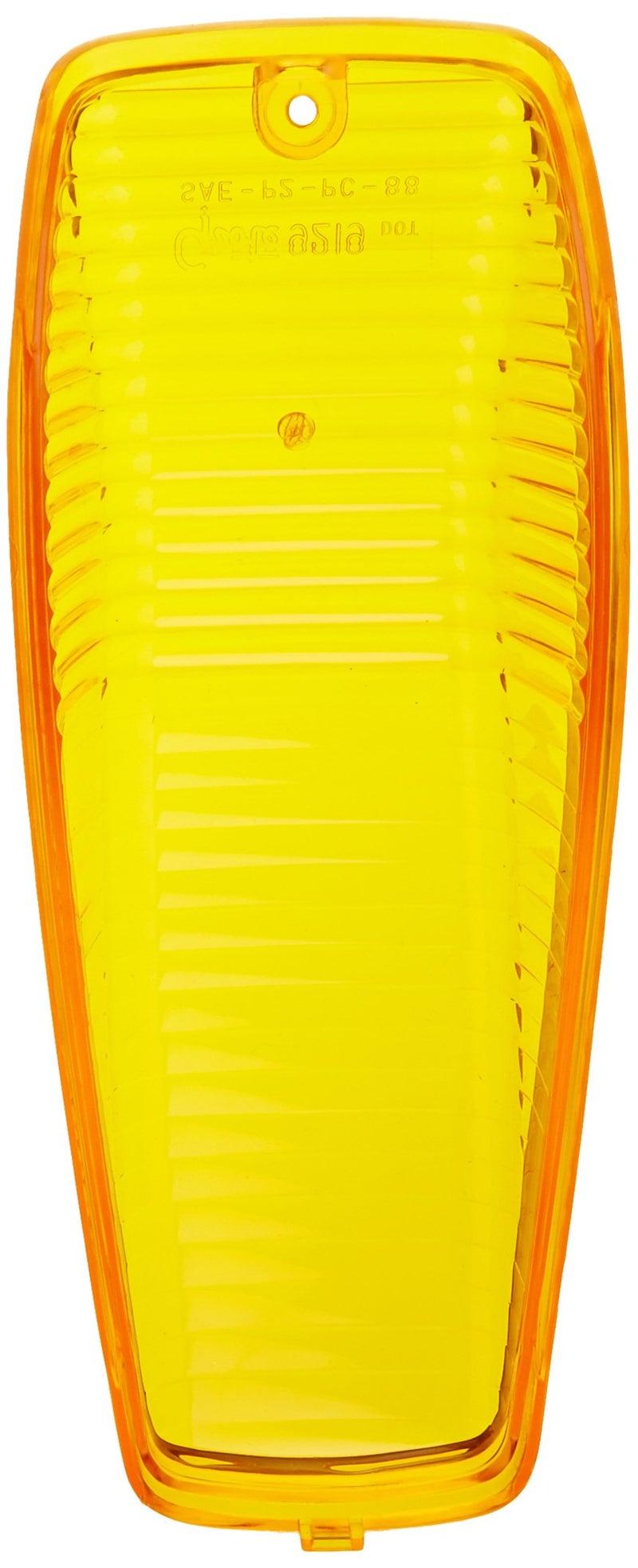 Grote 92193 Clearance Marker Replacement Lenses, Large Aerodynamic Cab Lens, Amber - Image 2
