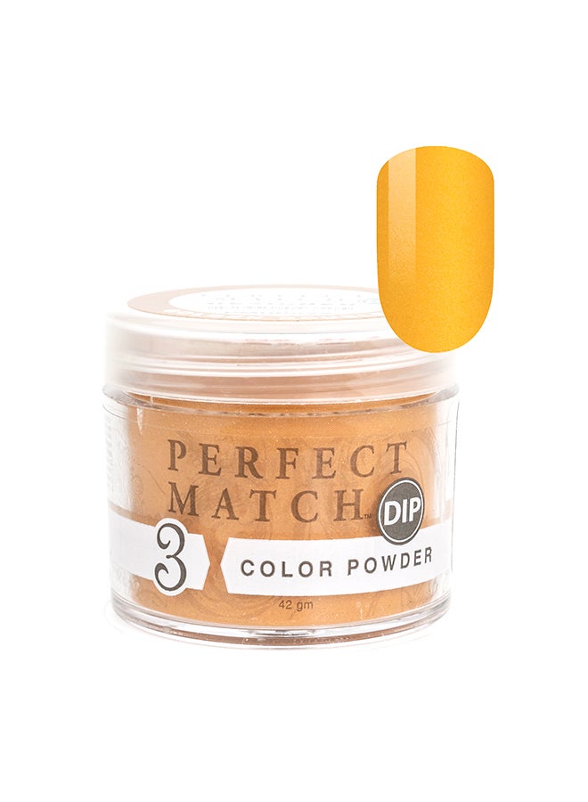 Perfect Match Nail Dipping Powder Golden Doublet 42g, Dip Acrylic Powder Nail Art Manicure System PMDP022 - Image 1