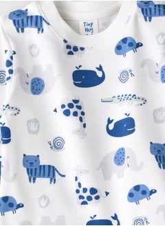 Tiny Hug Baby Boy Animal Print Set  - Image 3