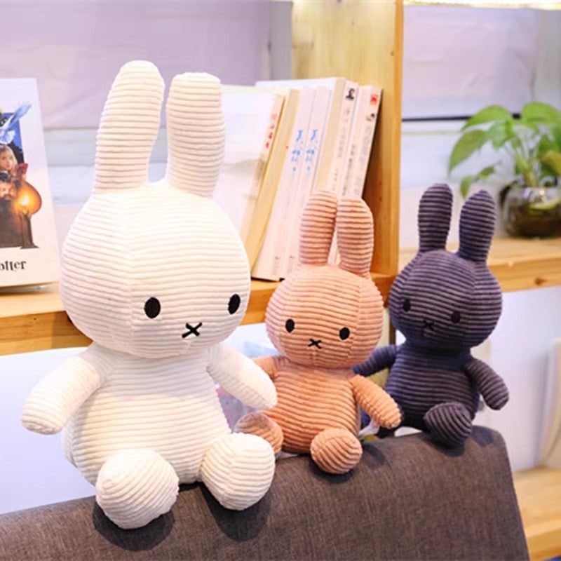 Cute Little Bunny Plush Toy, Soft White Rabbit Doll, Birthday Gift for Girls - Image 3