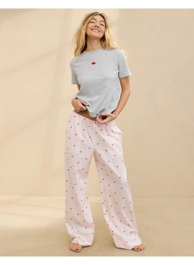 Aerie Aerie Off-Duty Seersucker Trouser PJ