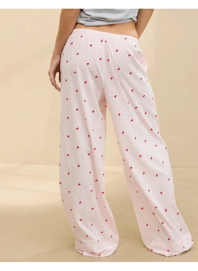 Aerie Aerie Off-Duty Seersucker Trouser PJ