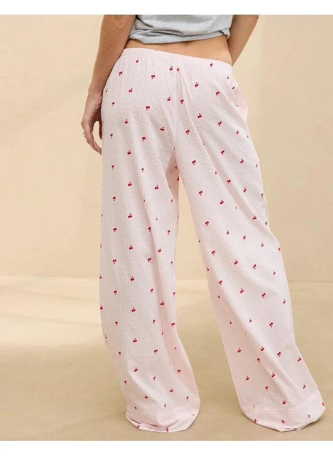 Aerie Aerie Off-Duty Seersucker Trouser PJ
