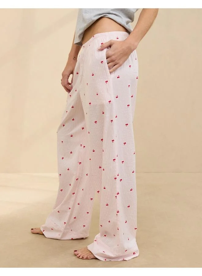 Aerie Aerie Off-Duty Seersucker Trouser PJ