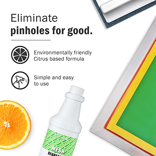 Screen Print Direct Ecotex® Screen Printing Mesh Degreaser (Gallon - 128oz.) - Silk Screen Cleaner, Oil and Residue Remover - Screen Printing Frame Degreaser and Mesh Cleaner, Eco-Friendly Screen Printing Supplies - Image 4